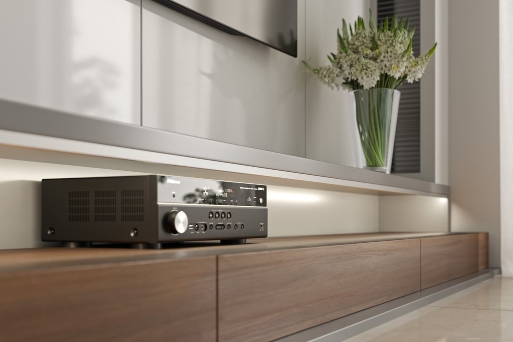 Профіль GTV GLAX для світлодіодної стрічки, кутовий накладний, 3 м