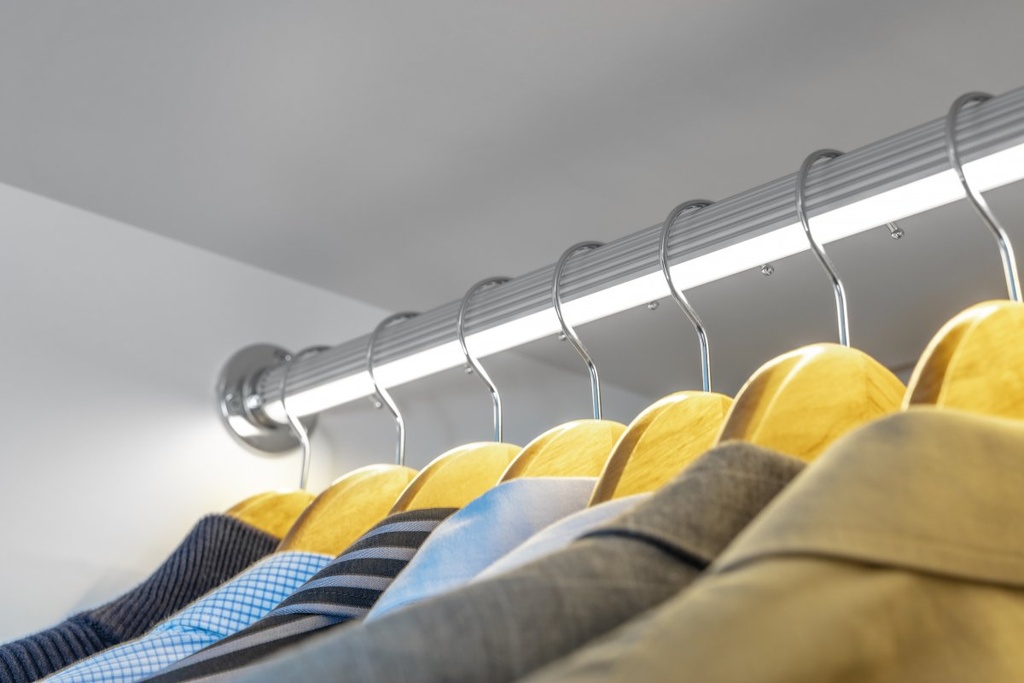 Профіль GTV GLAX штанга для світлодіодної стрічки, 2 м