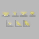 Профіль для світлодіодної стрічки Feron CAB263