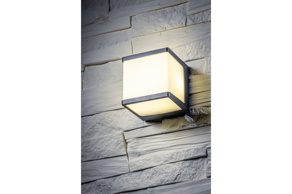 Світильник GTV NARIN 10W, IP54, 4000K, чорний