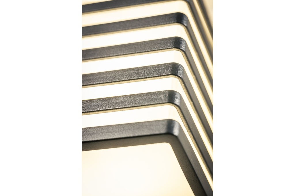 Світильник GTV SIROLO 10W, IP54, 4000K, сірий