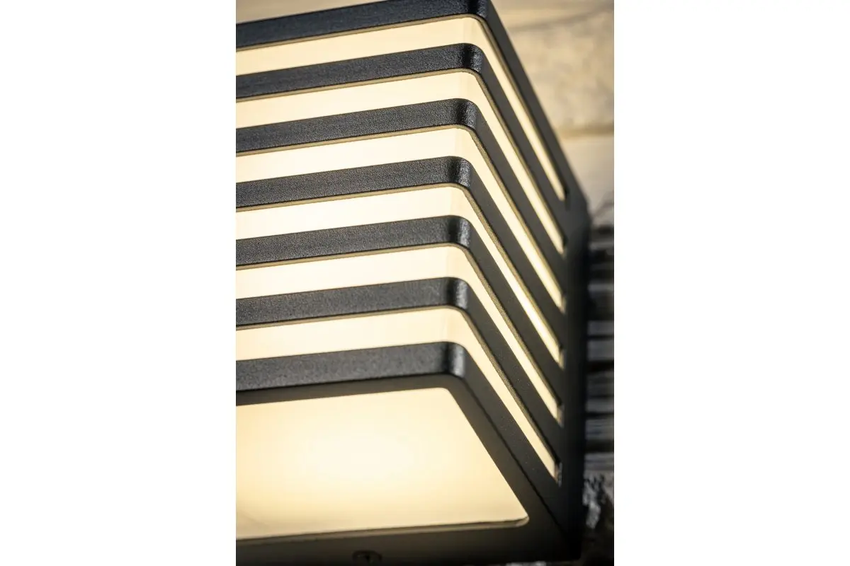 Світильник GTV SIROLO 10W, IP54, 4000K, чорний