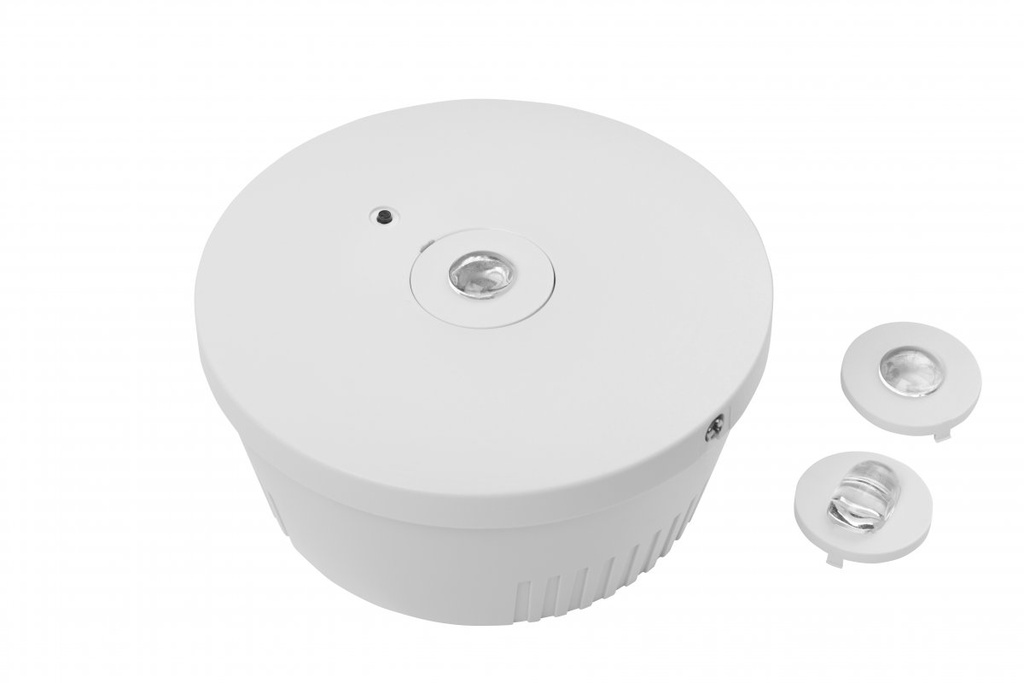 Світильник аварійний акумуляторний GTV OGLA LED, 3W, IP20, 6400K, 3год  (LD-OGLA3W-00)