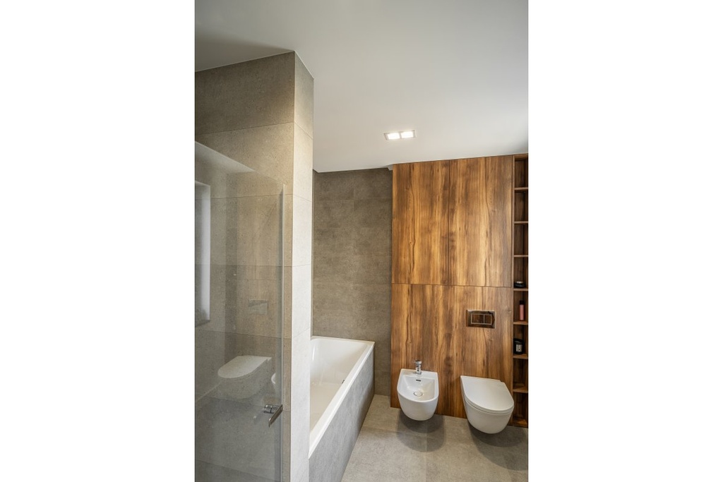 Світильник точковий GTV RUBIO, 187x102mm, IP20, квадратний, подвійний, білий (пластик) (OP-RUBIOKW2-10)