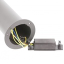 Стовпчик садовий GTV CORTA-P 36, IP54, 4*розетки Schucko, max.3500W, графіт (OS-CORP36G-30)