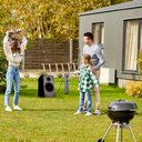 Стовпчик садовий GTV LARGO-P 36, IP54, AC220-240V, 4*розетки Schucko, max.3500W, графіт (OS-LARGP36G-30)