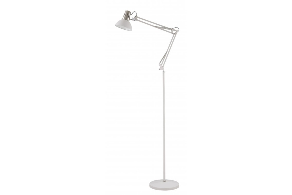 Торшер GTV decor ARTEMIA, 1xE27, max.40W, IP20, Ø16,3cm, білий (LP-ART-F-E27-00-DEC)