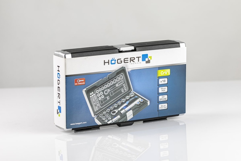 Інструменти HOEGERT набір 18 шт. (HT1R478)
