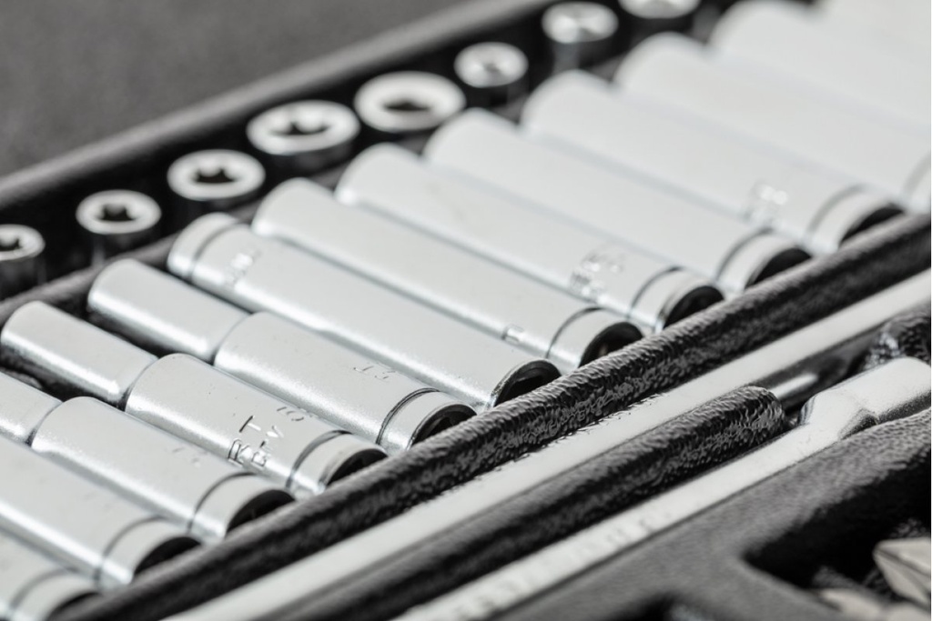 Інструменти HOEGERT набір 63 шт. 1/4" (HT1R486)