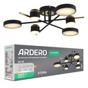 Світлодіодна люстра Ardero AL6122ARD STORIA 56Вт чорний золото