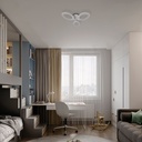 Світлодіодна люстра Ardero AL6153ARD SOFI 38Вт 5000K білий