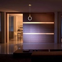 Світлодіодна люстра Feron AL6510 MUSE 10Вт 4000K золото