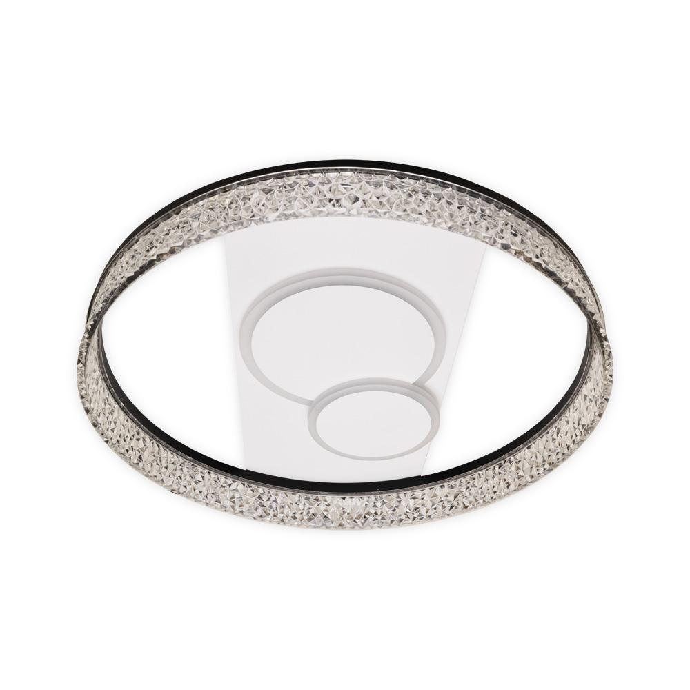 Світлодіодна накладна люстра Ardero AL6100ARD SERENA 52Вт білий