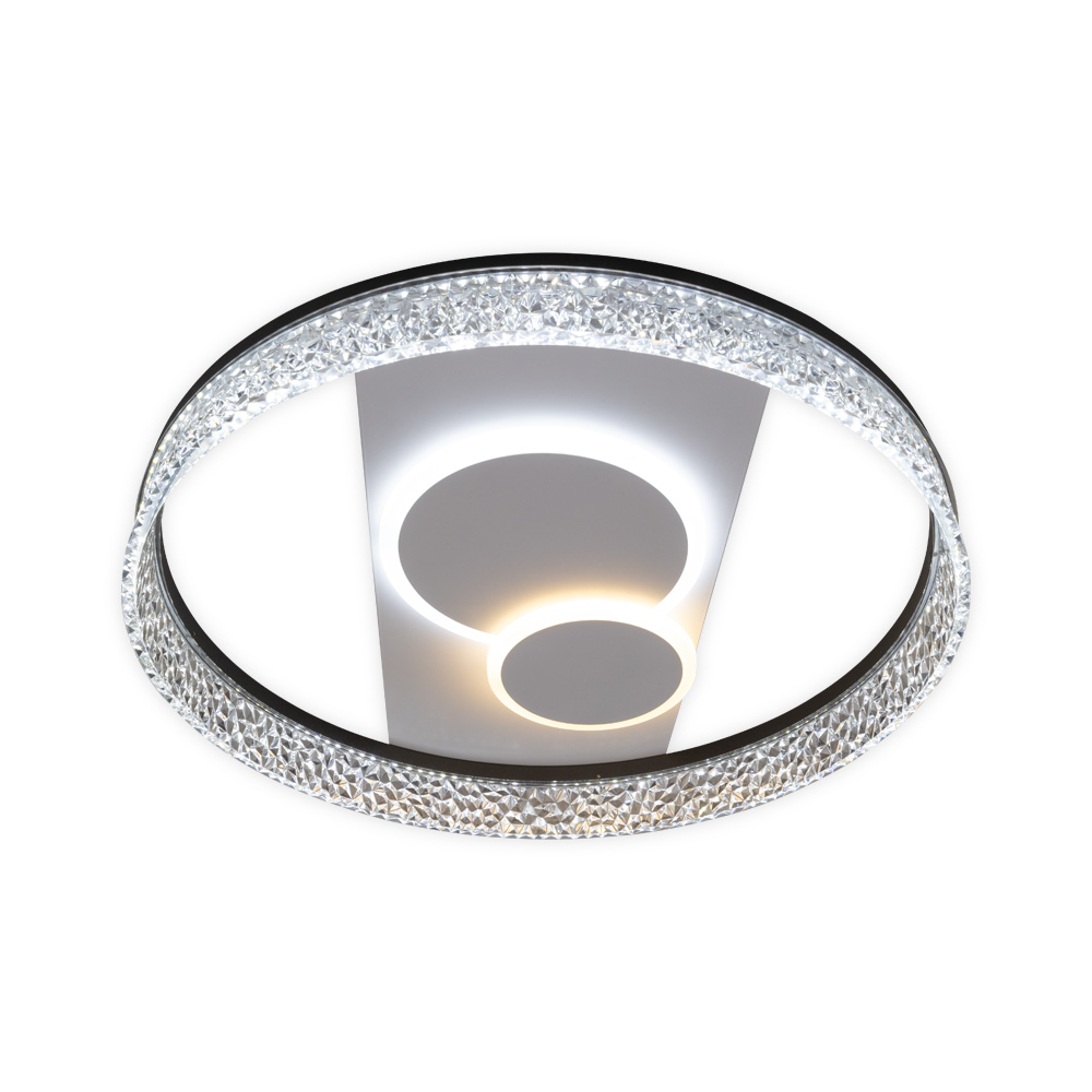 Світлодіодна накладна люстра Ardero AL6100ARD SERENA 52Вт білий