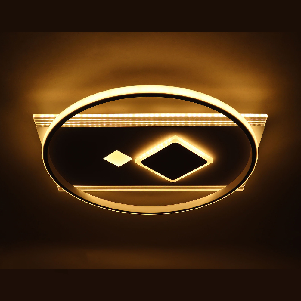 Світлодіодна накладна люстра Ardero AL6110ARD CALIPSO 68Вт білий