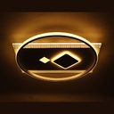 Світлодіодна накладна люстра Ardero AL6110ARD CALIPSO 68Вт білий