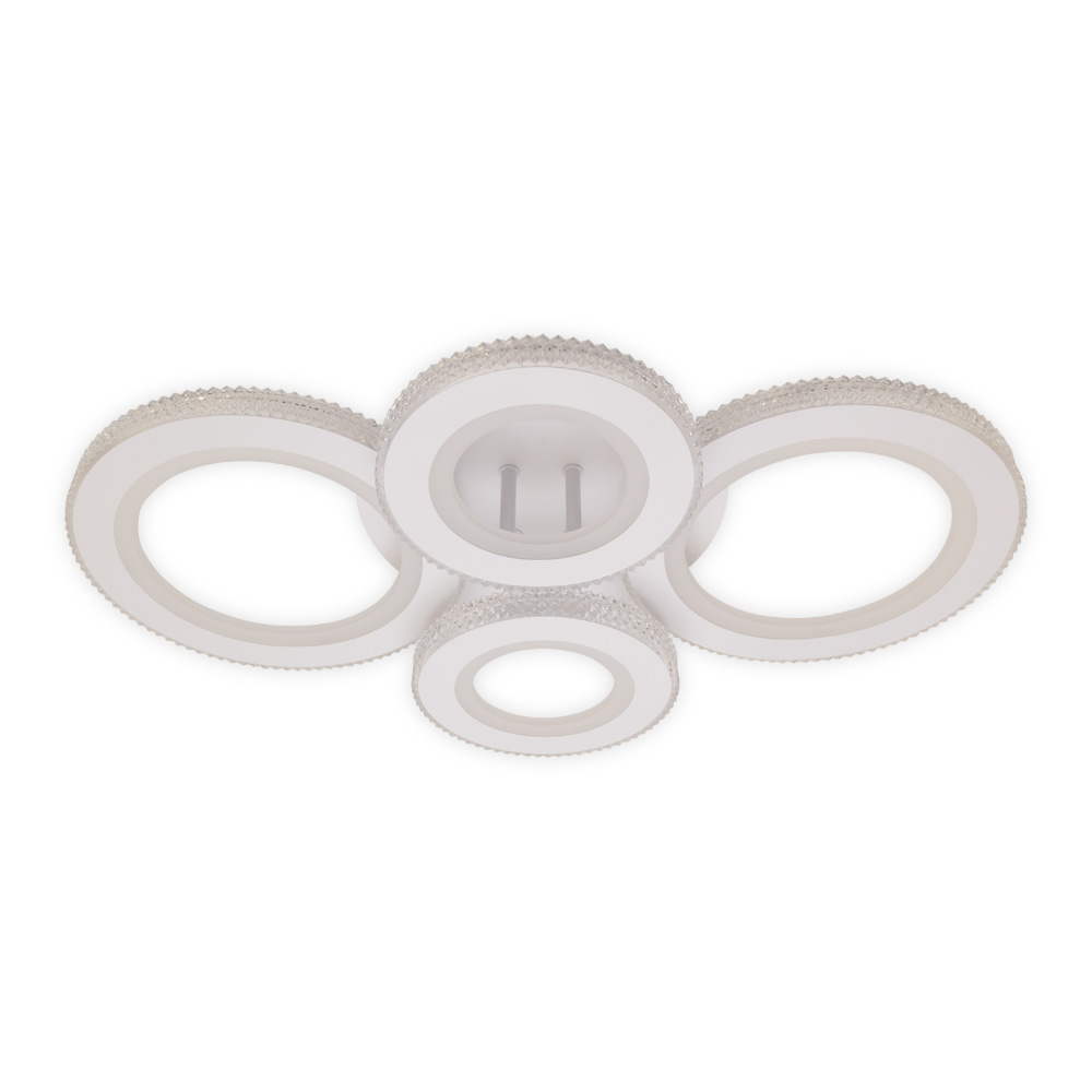 Світлодіодна накладна люстра Ardero AL6164-1ARD VIVID 42Вт білий