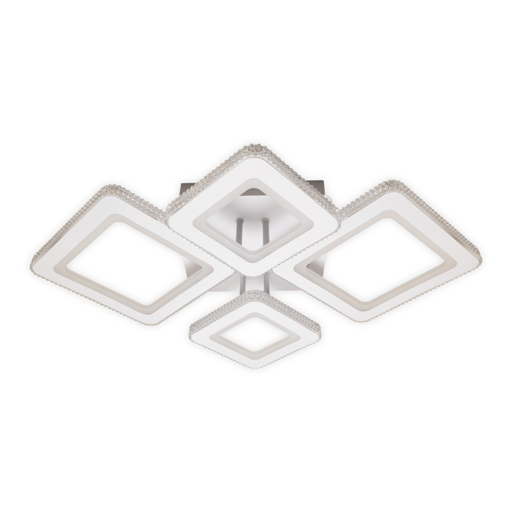 Світлодіодна накладна люстра Ardero AL6164ARD VIVID 88Вт білий