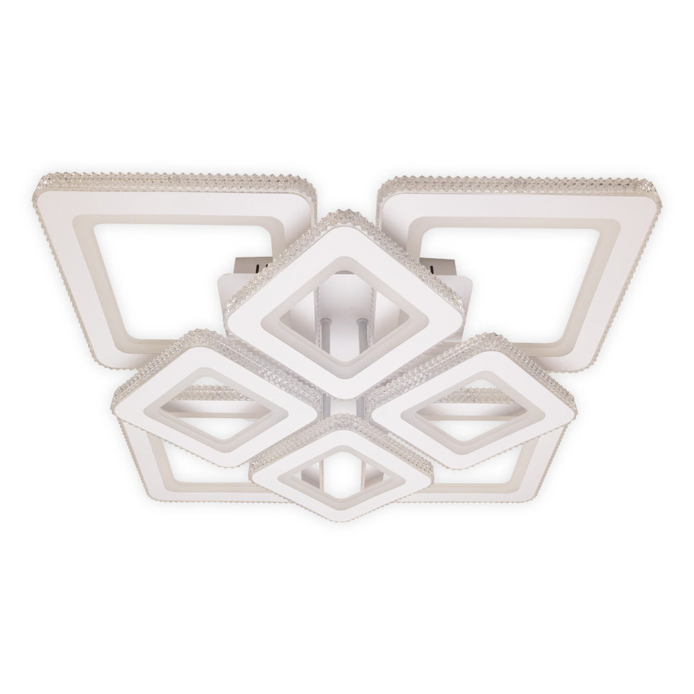 Світлодіодна накладна люстра Ardero AL6168ARD VIVID 177Вт білий