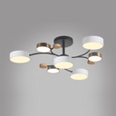 Світлодіодна накладна люстра Ardero AL6197ARD SCANDY 70Вт чорний