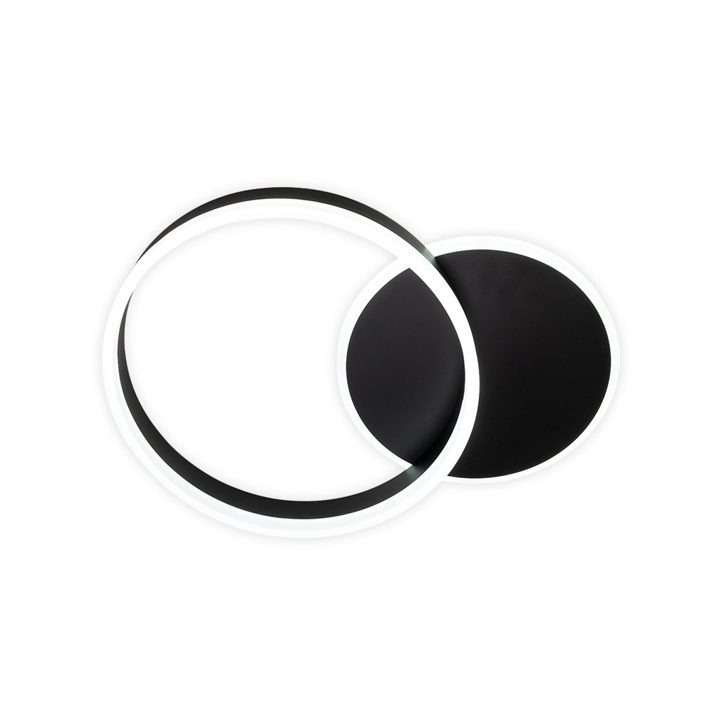 Світлодіодна накладна люстра Ardero AL6220ARD JUPITER S 50Вт чорний