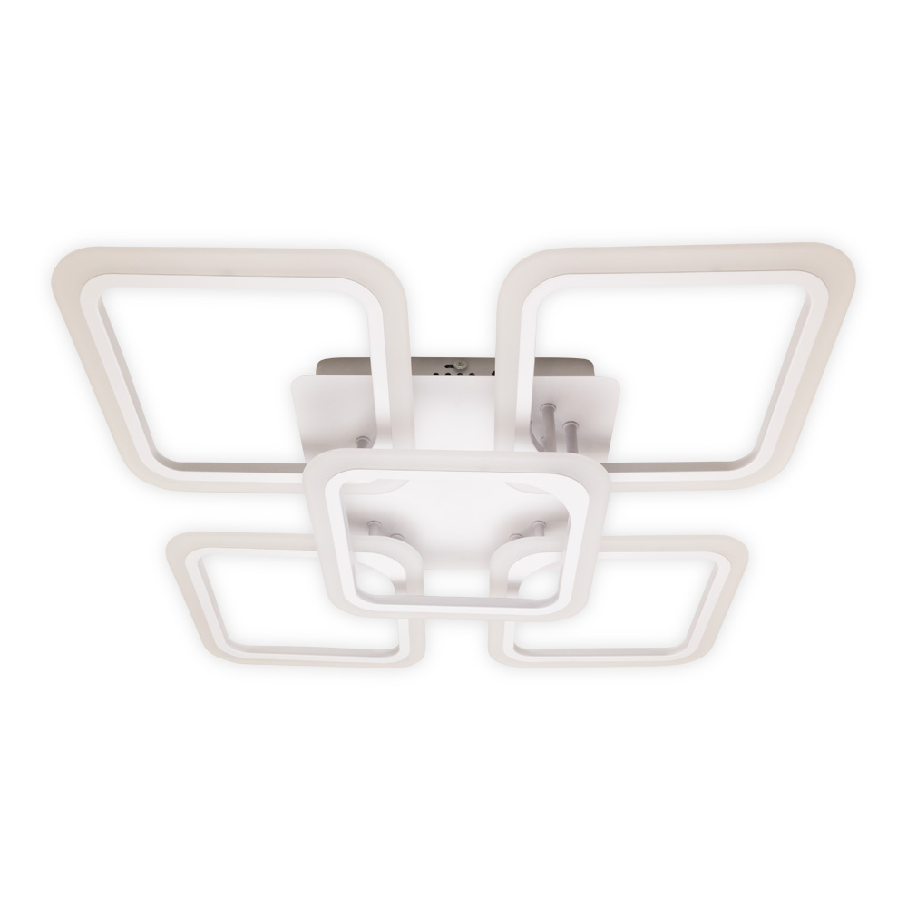 Світлодіодна накладна люстра Ardero AL6440ARD SOFT S 105Вт білий