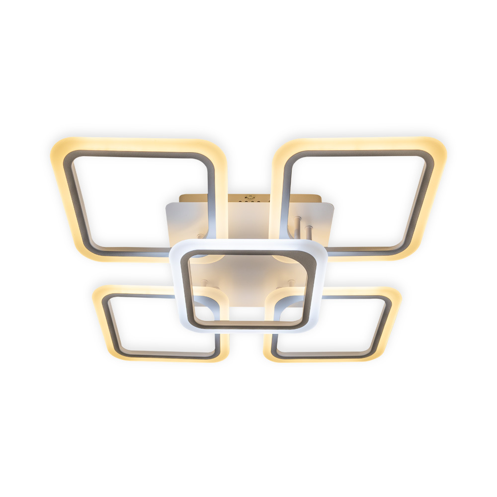 Світлодіодна накладна люстра Ardero AL6440ARD SOFT S 105Вт білий