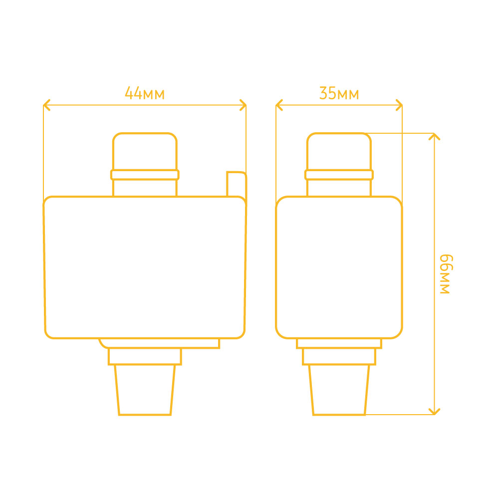 Адаптер для однофазного шинопроводу Feron LD1040 чорний