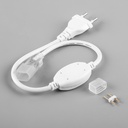 Світлодіодна неонова стрічка Feron LS720 230В 9.6Вт/м холодний білий