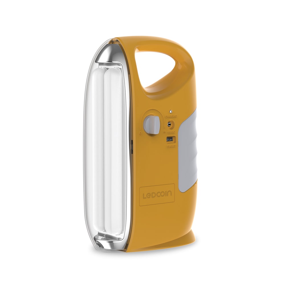 Акумуляторний світлодіодний світильник Ledcoin EL304 10Вт помаранчевий