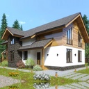 Архітектурний накладний світильник Ardero DH0142ARD TOBY під лампу чорний