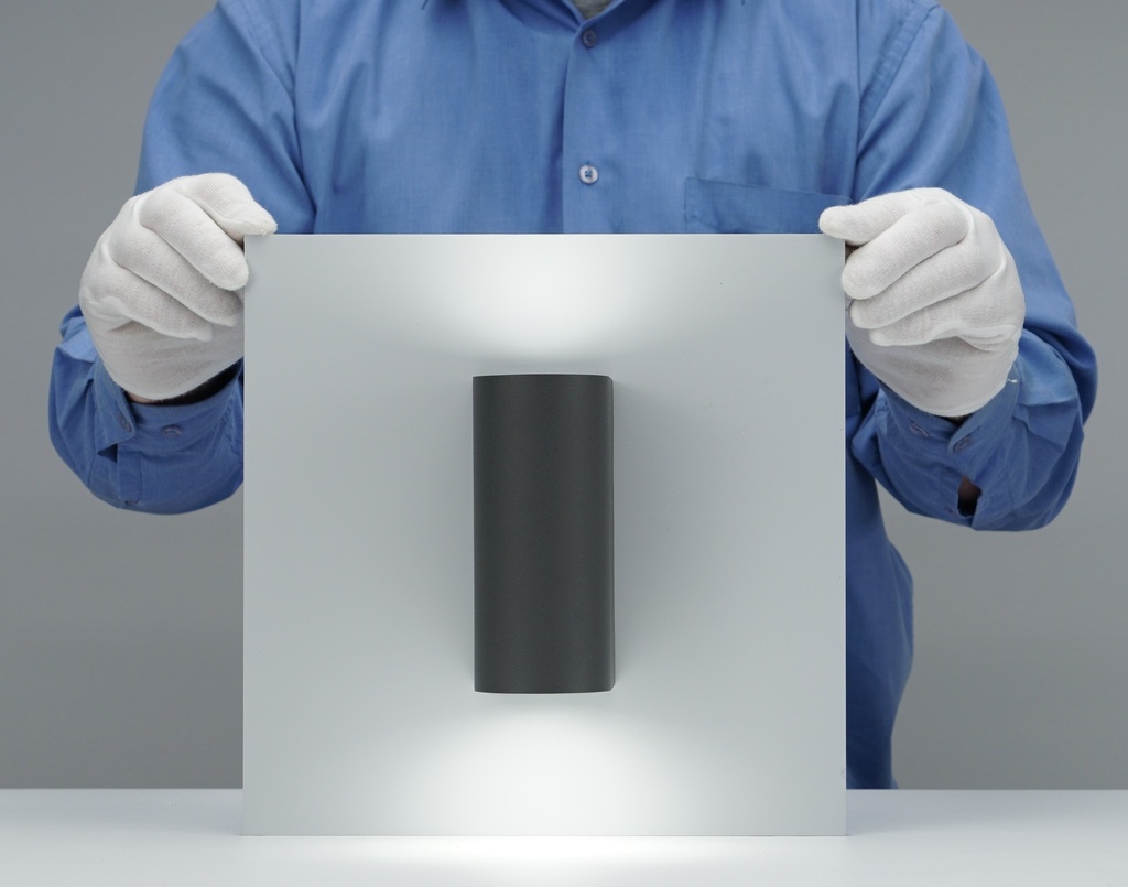 Архітектурний накладний світильник Feron DH015 GU10 під лампу сірий