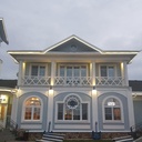 Архітектурний накладний світильник Feron DH0704 під лампу сірий