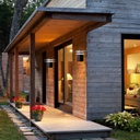 Архітектурний накладний світильник Feron DH0806 під лампу чорний