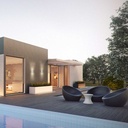 Архітектурний світлодіодний накладний світильник Feron DH028 3Вт 4000K коричневий