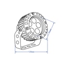 Архітектурний світлодіодний прожектор Feron LL-882 5Вт 2700K металік