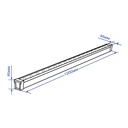 Архітектурний світлодіодний прожектор Feron LL-889 18Вт 2700K металік