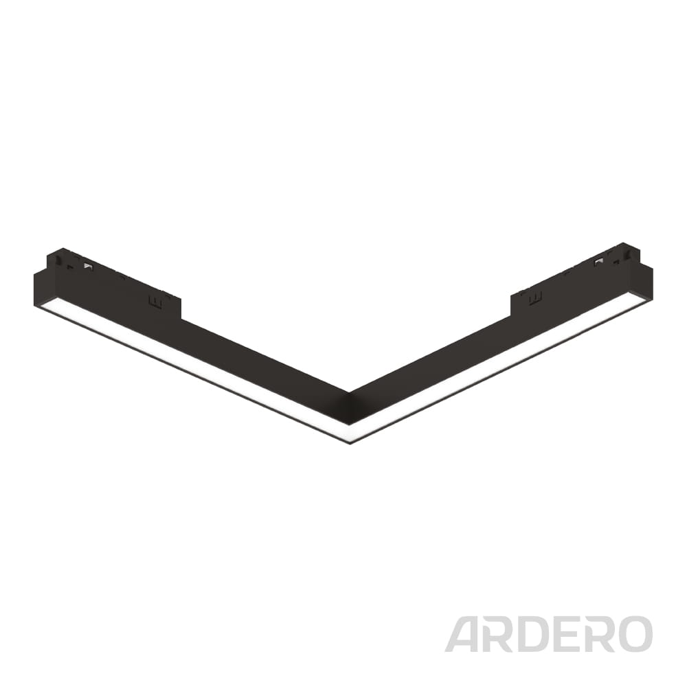 Світлодіодний магнітний трековий світильник Ardero MGN302L 24Вт 4000K чорний