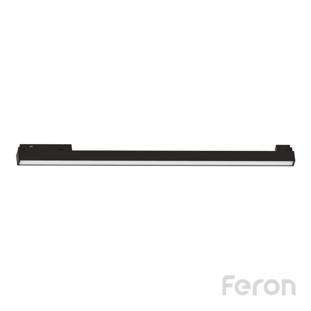 Світлодіодний магнітний трековий світильник Feron MGN302 24Вт 4000K чорний