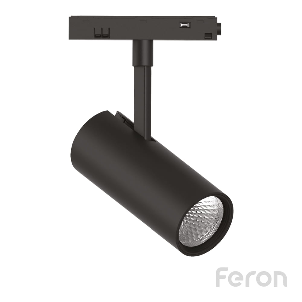Світлодіодний магнітний трековий світильник Feron MGN303 10Вт 4000K чорний