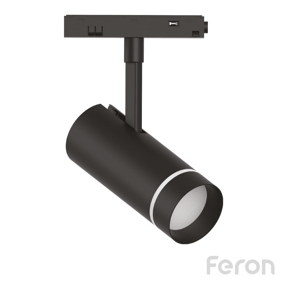 Світлодіодний магнітний трековий світильник Feron MGN304 10Вт 4000K чорний