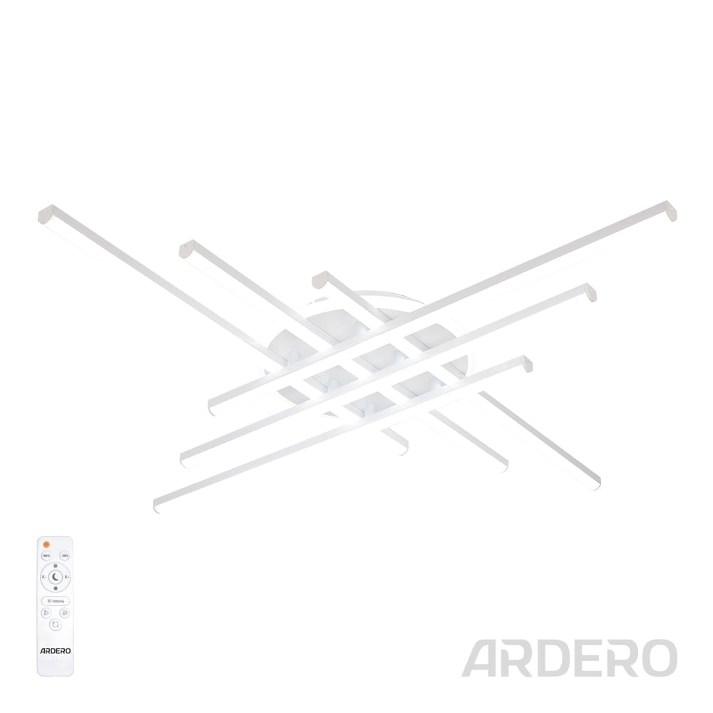 Світлодіодний накладний світильник Ardero AL6187-1ARD QUEST 110Вт білий