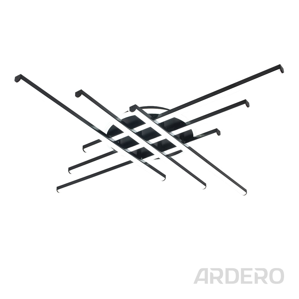 Світлодіодний накладний світильник Ardero AL6187ARD QUEST 110Вт чорний