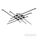 Світлодіодний накладний світильник Ardero AL6187ARD QUEST 110Вт чорний