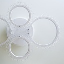 Світлодіодний накладний світильник Ardero AL6455ARD RAIN 60Вт білий