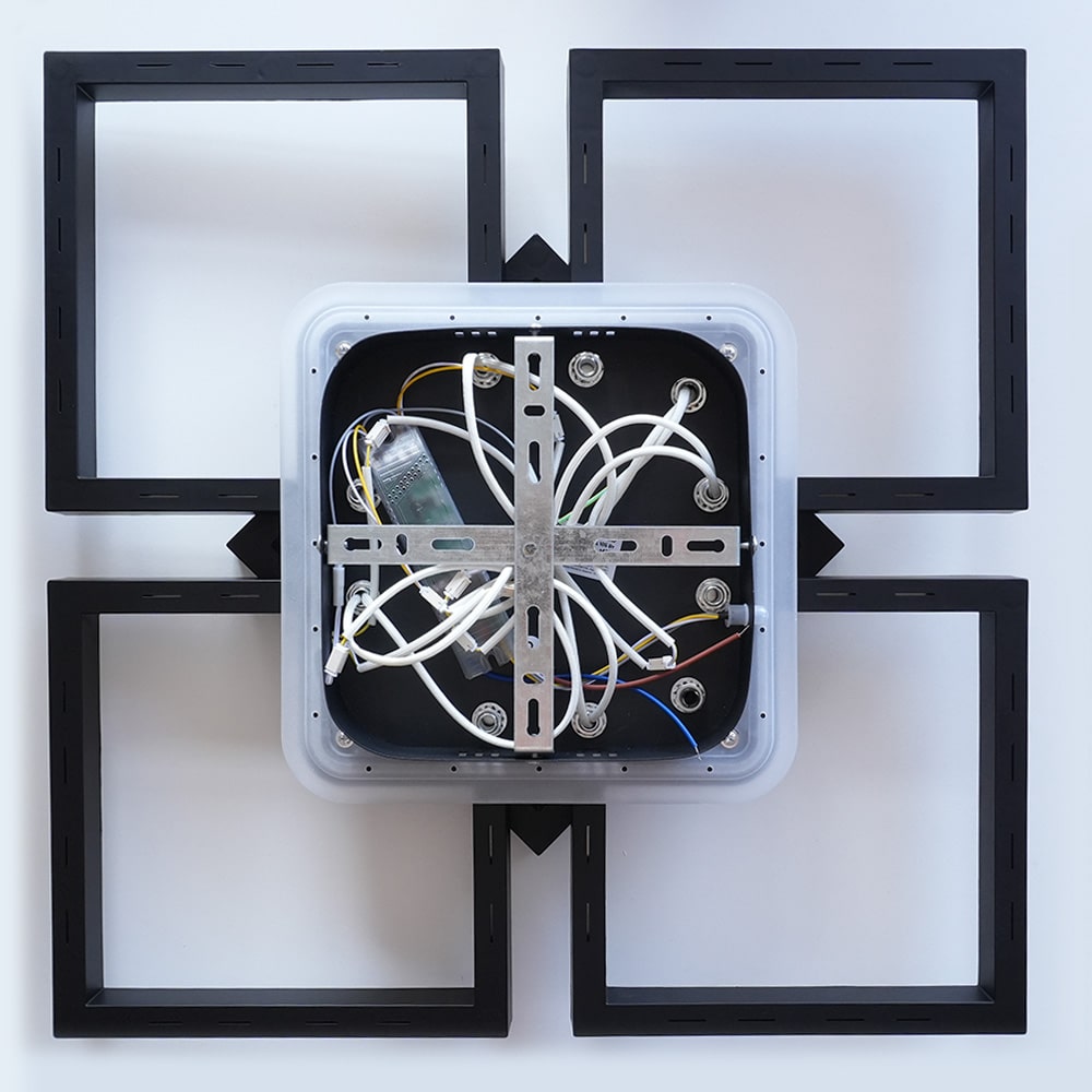 Світлодіодний накладний світильник Ardero AL6491ARD URBAN 105Вт чорний