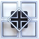 Світлодіодний накладний світильник Ardero AL6491ARD URBAN 105Вт чорний