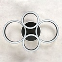 Світлодіодний накладний світильник Ardero AL6497ARD URBAN B 70Вт чорний