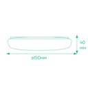 Світлодіодний накладний світильник Ardero AL801ARD 18Вт 5000K білий