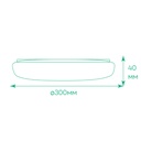 Світлодіодний накладний світильник Ardero AL801ARD 48Вт 5000K білий